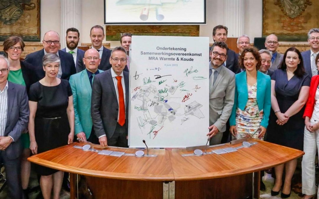Plannen voor warmtenet Metropoolregio Amsterdam