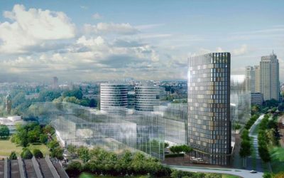 Amsterdams hotel bouwt kas op 70 meter hoogte