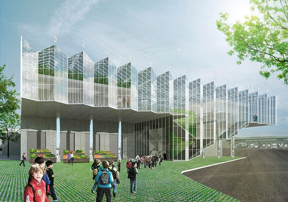 Wageningen UR for Greenhouse Horticulture’s Veggie Palace wins design award