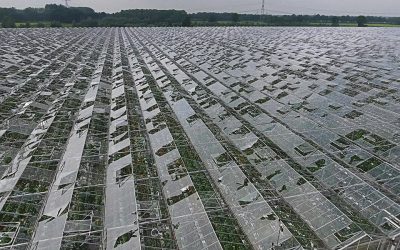 Willem Snoeker schat de schade als gevolg van het noodweer voorlopig op 70 miljoen euro en benadrukt dat alle aandacht moet gaan naar de veiligheid.