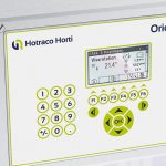 De Orion-CG is de nieuwe klimaatcomputer van Hoeraco Horti, speciaal bedoeld voor kleine en middelgrote teelten.