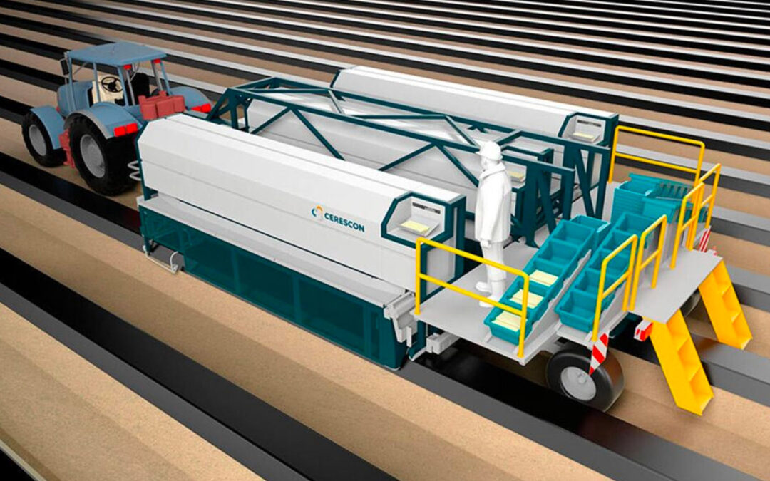 Start-up Cerescon introduceert eerste selectieve aspergesteekrobot