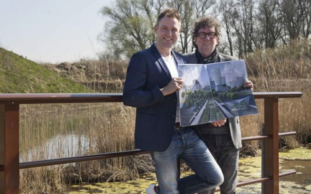 Drijvende voedseleilanden van piepschuim als antwoord op voedselvraagstuk