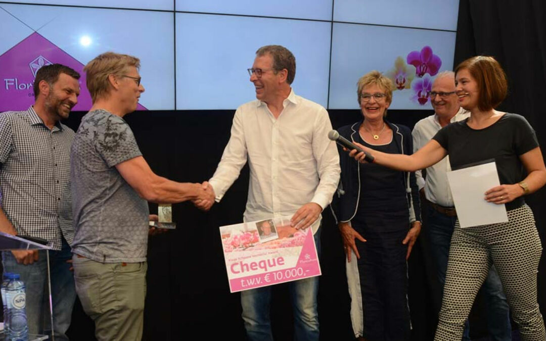 Opti-flor verrast door winnen Klaas Schoone Memorial Award 2017