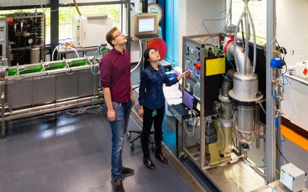 Concentrated CO2 gives algae growth spurt