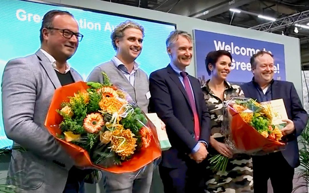 Greenbalanz en Fresco Flowers winnaars van eerste Greenovation Award