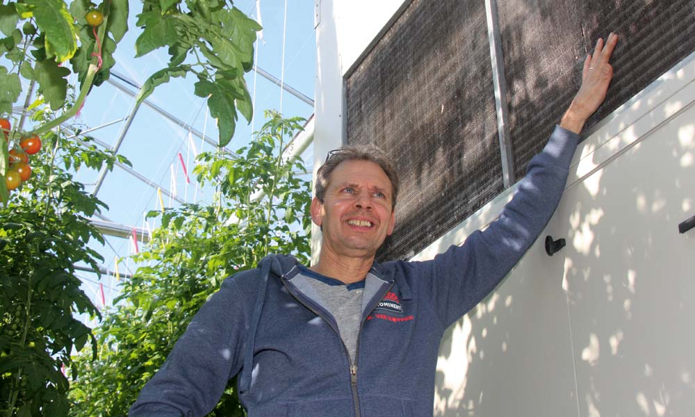 Dehumidification trial at van Koppen nursery Dehumidifier boosts yields, cuts disease pressure and saves energy