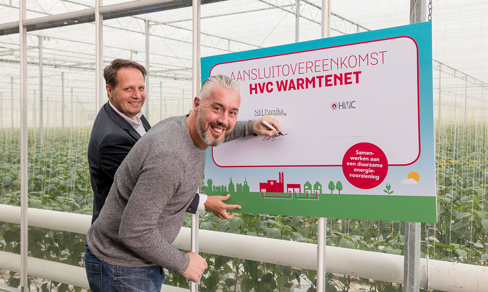 Residual heat for greenhouses in Heerhugowaard