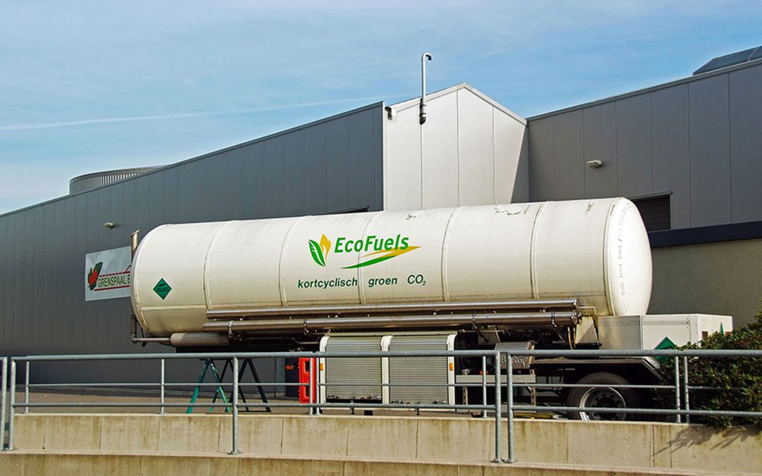 Vermindering aardgasverbruik leidt tot grotere externe CO2-behoefte