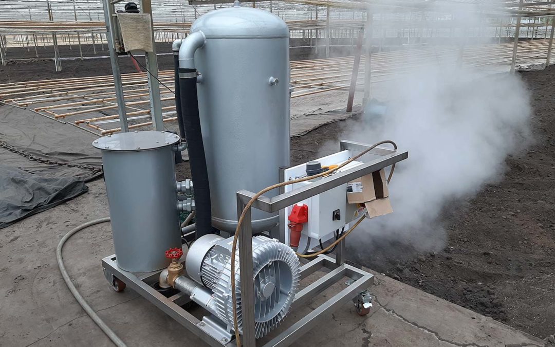 Stomen is veruit de beste manier om grond te ontsmetten