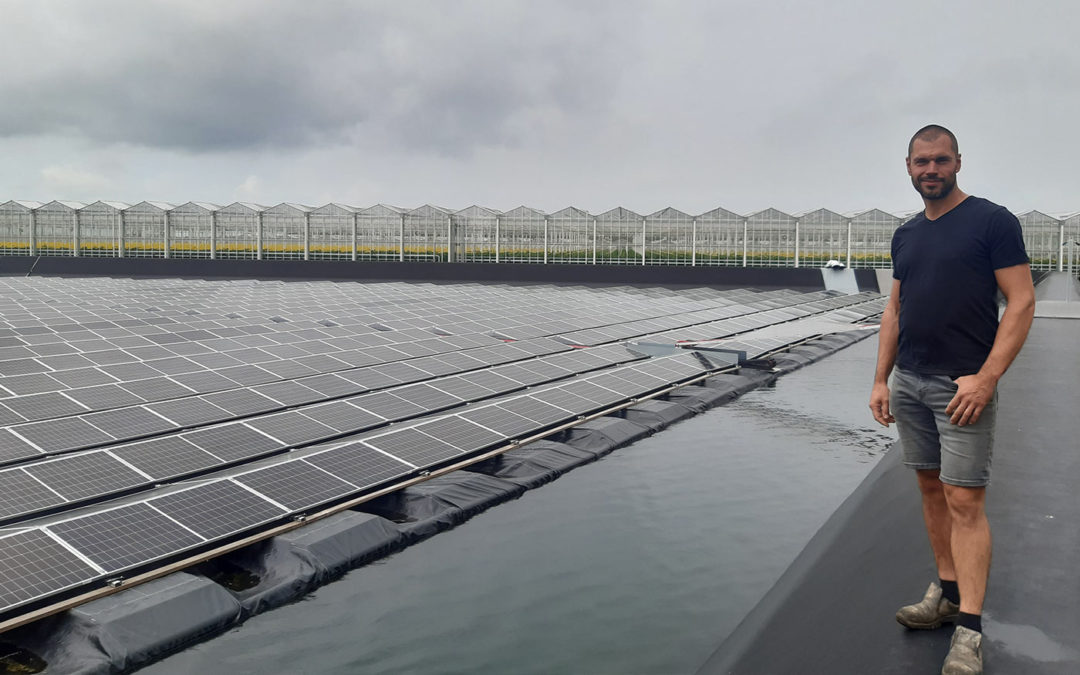 ‘Drijvende zonnepanelen creëren stukje risicospreiding’