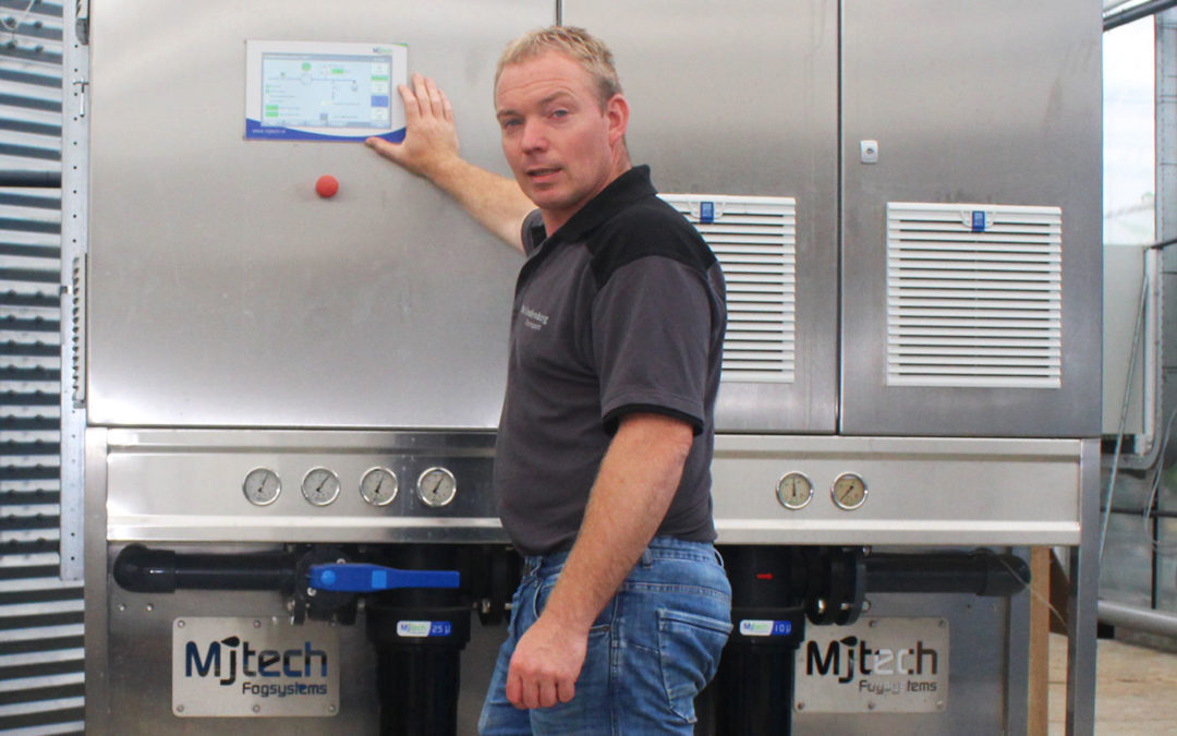 ‘Denk dat ik de eerste teler ben die waterstofperoxide vernevelt’