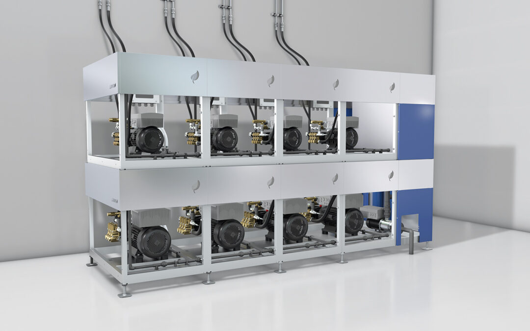 Lubing presenteert pompstations voor vernevelingssysteem