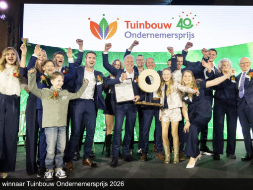 Ronico winnaar van Tuinbouw Ondernemersprijs 2026