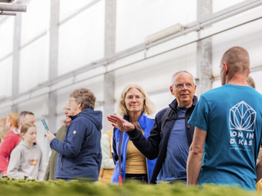 Dit weekend zetten telers in 15 regio’s deuren van hun kas open