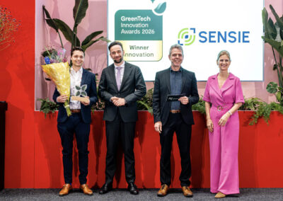 Drie winnaars GreenTech Innovation Awards 2026