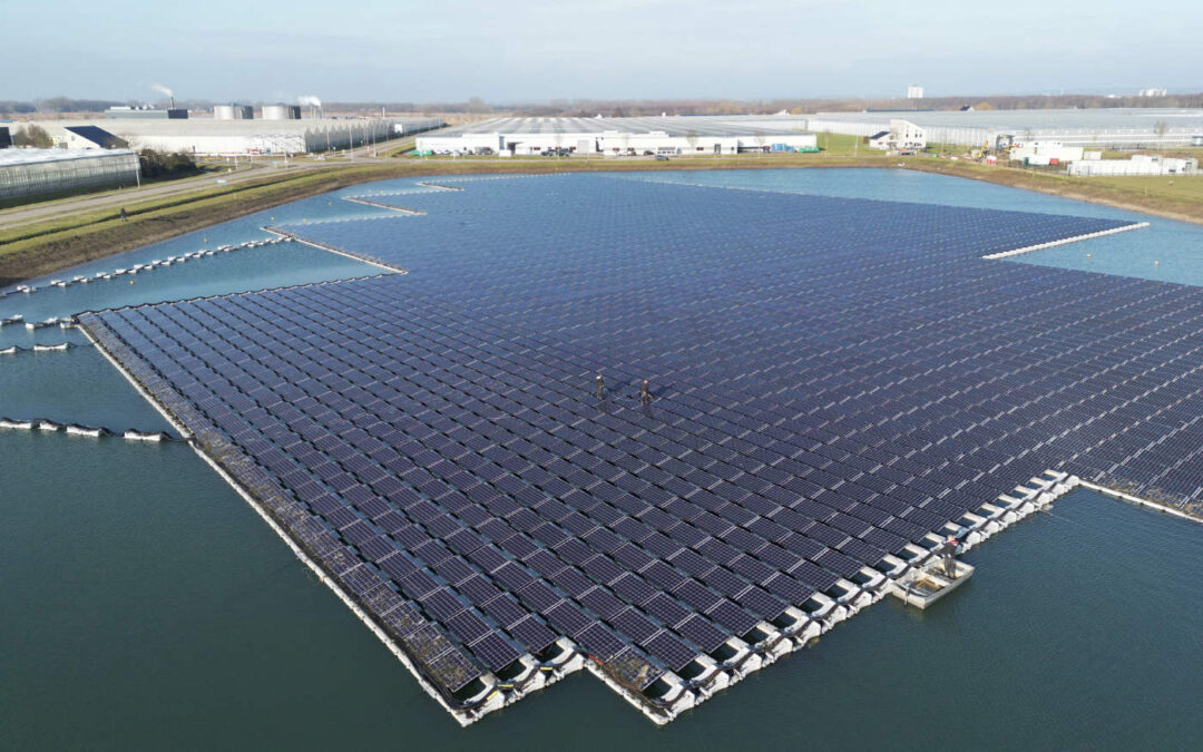 Zuid-Holland subsidieert zonnepanelen op waterbassins